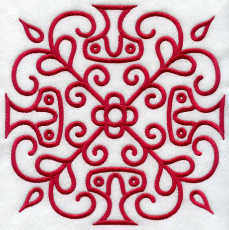 Transylvanian Folk Art Square