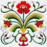 Swedish Folk Art Square