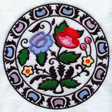 Polish Papercut Circle (Wycinanki)