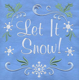 Let It Snow Square
