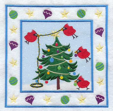 Decorating Cardinals Square