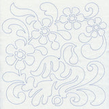 Bird and Flowers Quilting Square 2 (Single Run)