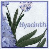 Hyacinth Floral Square