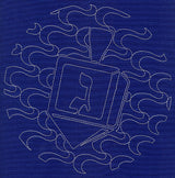 Dreidel Sashiko Square - Gimel