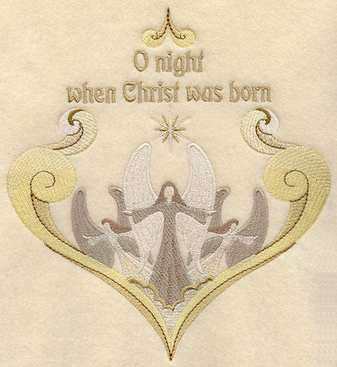 O Holy Night Christmas Carol Diamond