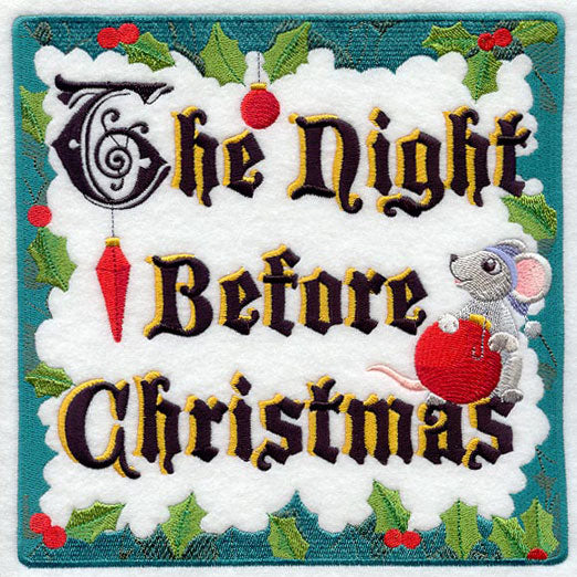 Night Before Christmas Title