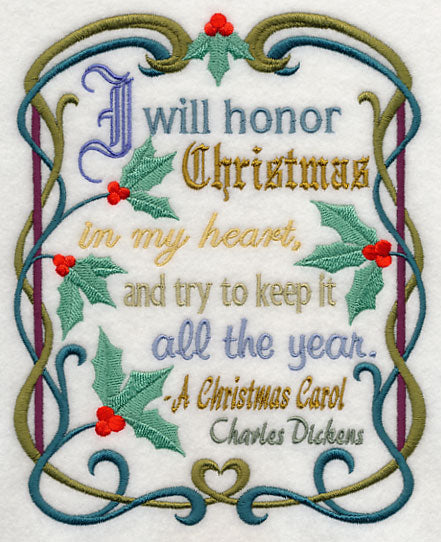 Honor Christmas in My Heart