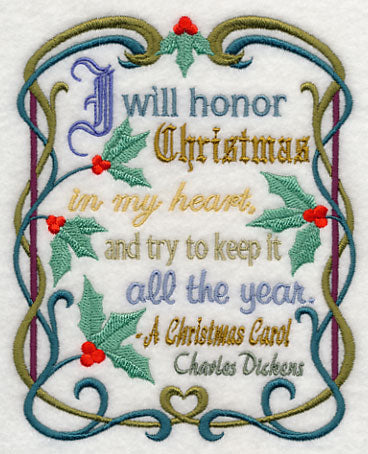 Honor Christmas in My Heart