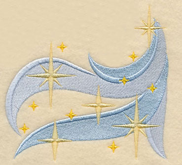 Christmas Blessing - Stars and Swirls