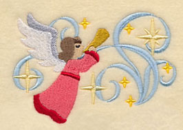 Angels on High - Trumpeting Angel