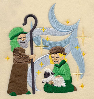 Watching Over Their Flock - Shepherds