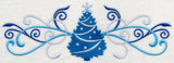 Blue Christmas Tree