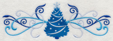 Blue Christmas Tree
