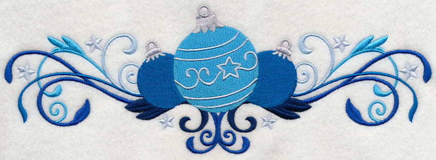 Shades of Blue Ornaments