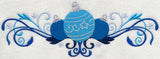 Shades of Blue Ornaments
