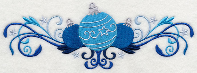 Shades of Blue Ornaments