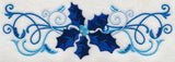 Shades of Blue Holly