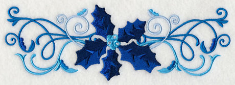 Shades of Blue Holly