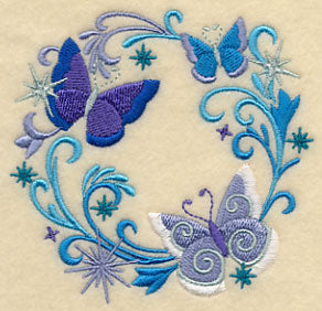 Fa La La Flutterby Wreath