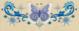 Fa La La Flutterby Border