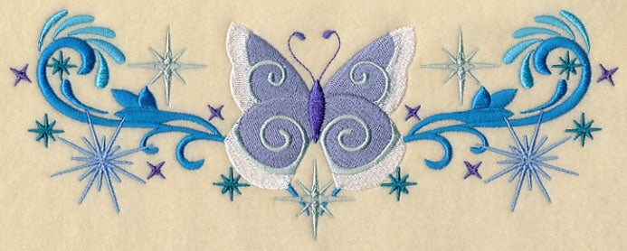 Fa La La Flutterby Border