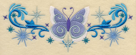 Fa La La Flutterby Border