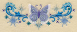 Fa La La Flutterby Border