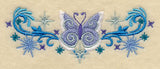 Fa La La Flutterby Border