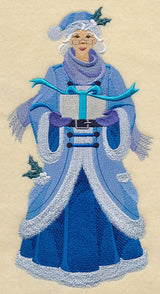 Blue Christmas Mrs. Claus