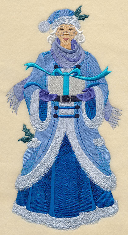 Blue Christmas Mrs. Claus