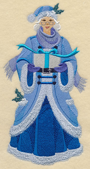 Blue Christmas Mrs. Claus