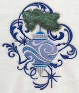 Blue Christmas Ornament and Echo 3