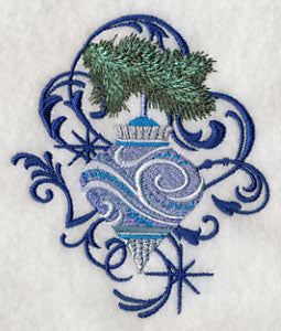 Blue Christmas Ornament and Echo 3