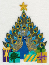 Christmas Peacock Tree