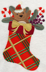 Northwoods Christmas Stocking