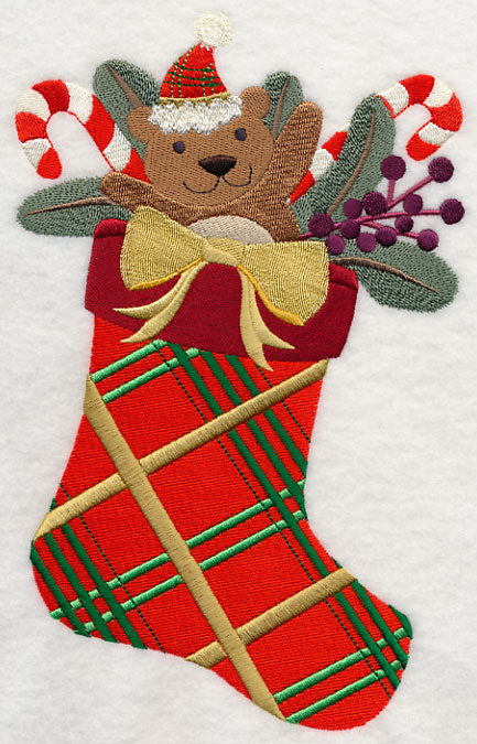 Northwoods Christmas Stocking