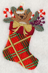Northwoods Christmas Stocking
