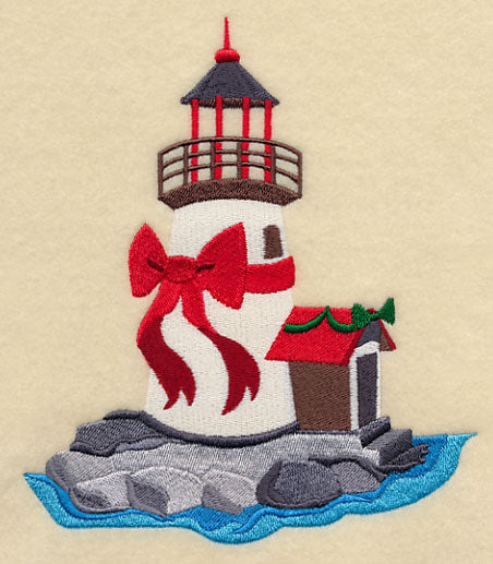 Christmas at the Beach Lighthouse