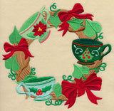 Christmas Teatime Wreath