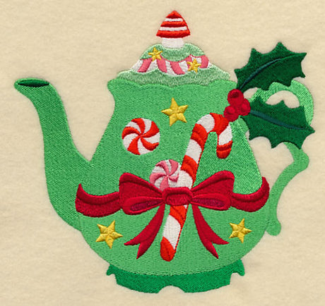 Christmas Teatime Teapot