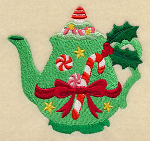 Christmas Teatime Teapot