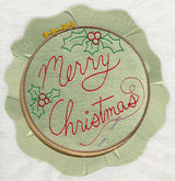 Crafty Christmas Embroidery - Merry
