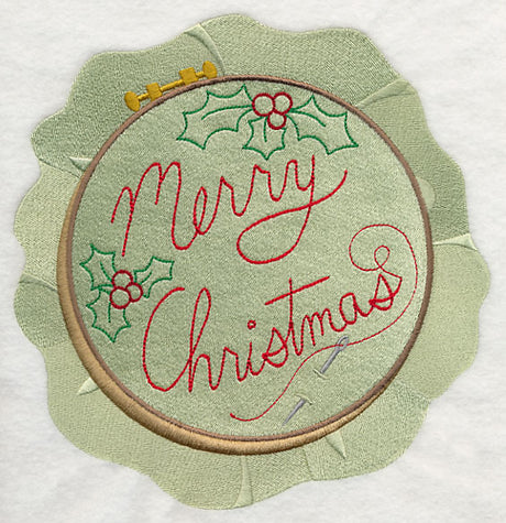 Crafty Christmas Embroidery - Merry