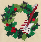 Rock 'n' Roll Christmas Wreath