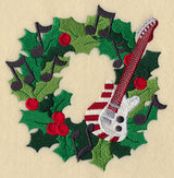 Rock 'n' Roll Christmas Wreath