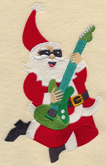 Rock 'n' Roll Christmas Santa