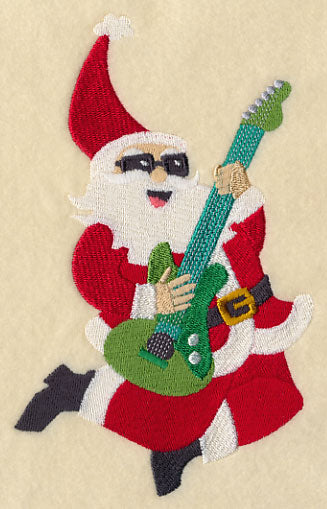 Rock 'n' Roll Christmas Santa