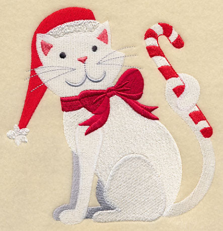 Christmas Kitty & Candy Cane