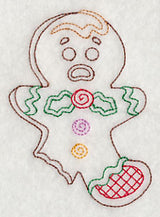 Gingerbread Man - Bitten