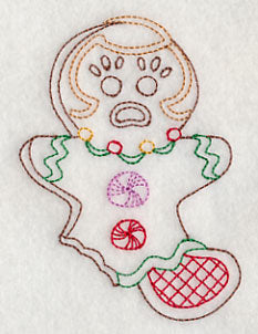 Gingerbread Woman - Bitten